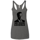 T-Shirts Premium Heather / X-Small Saul fucking Goodman Women's Triblend Racerback Tank