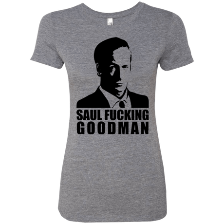 T-Shirts Premium Heather / Small Saul fucking Goodman Women's Triblend T-Shirt