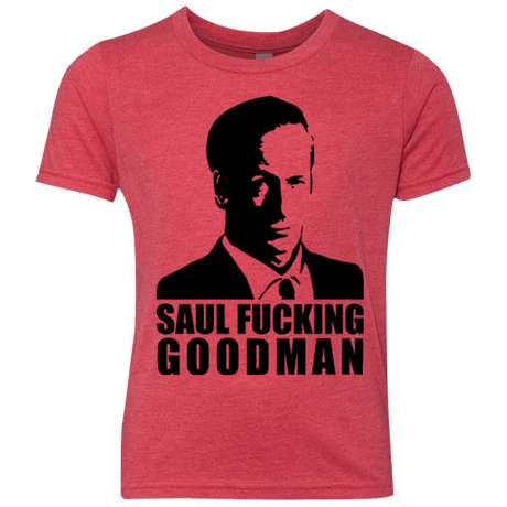 T-Shirts Vintage Red / YXS Saul fucking Goodman Youth Triblend T-Shirt