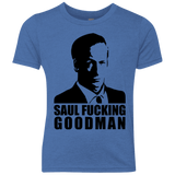 T-Shirts Vintage Royal / YXS Saul fucking Goodman Youth Triblend T-Shirt