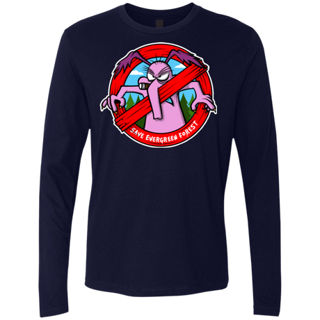 T-Shirts Midnight Navy / Small Save The Forest Men's Premium Long Sleeve