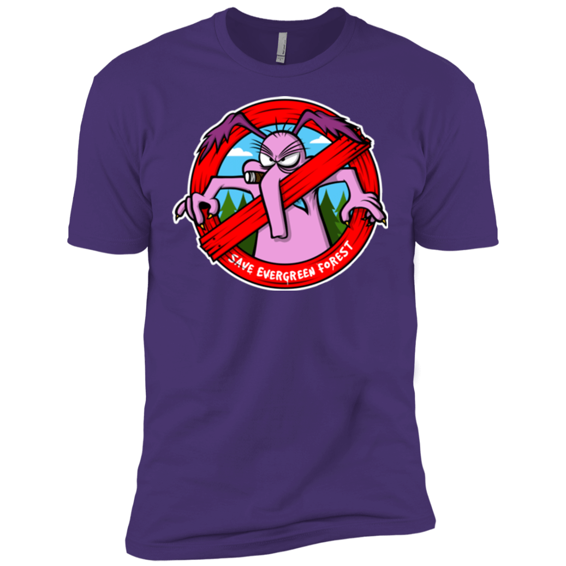 T-Shirts Purple / X-Small Save The Forest Men's Premium T-Shirt