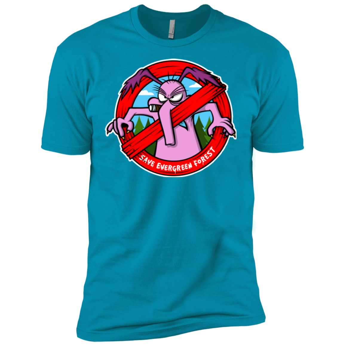 T-Shirts Turquoise / X-Small Save The Forest Men's Premium T-Shirt