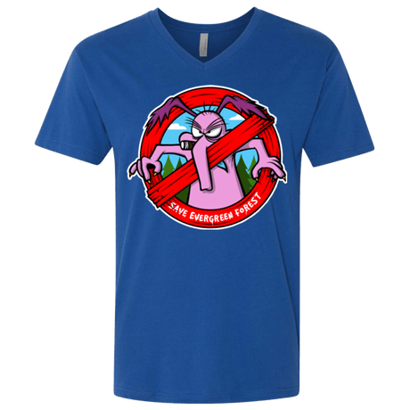T-Shirts Royal / X-Small Save The Forest Men's Premium V-Neck