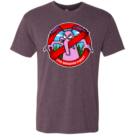 T-Shirts Vintage Purple / Small Save The Forest Men's Triblend T-Shirt