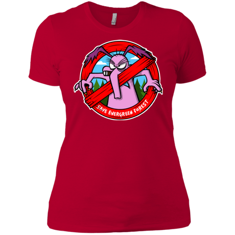 T-Shirts Red / X-Small Save The Forest Women's Premium T-Shirt