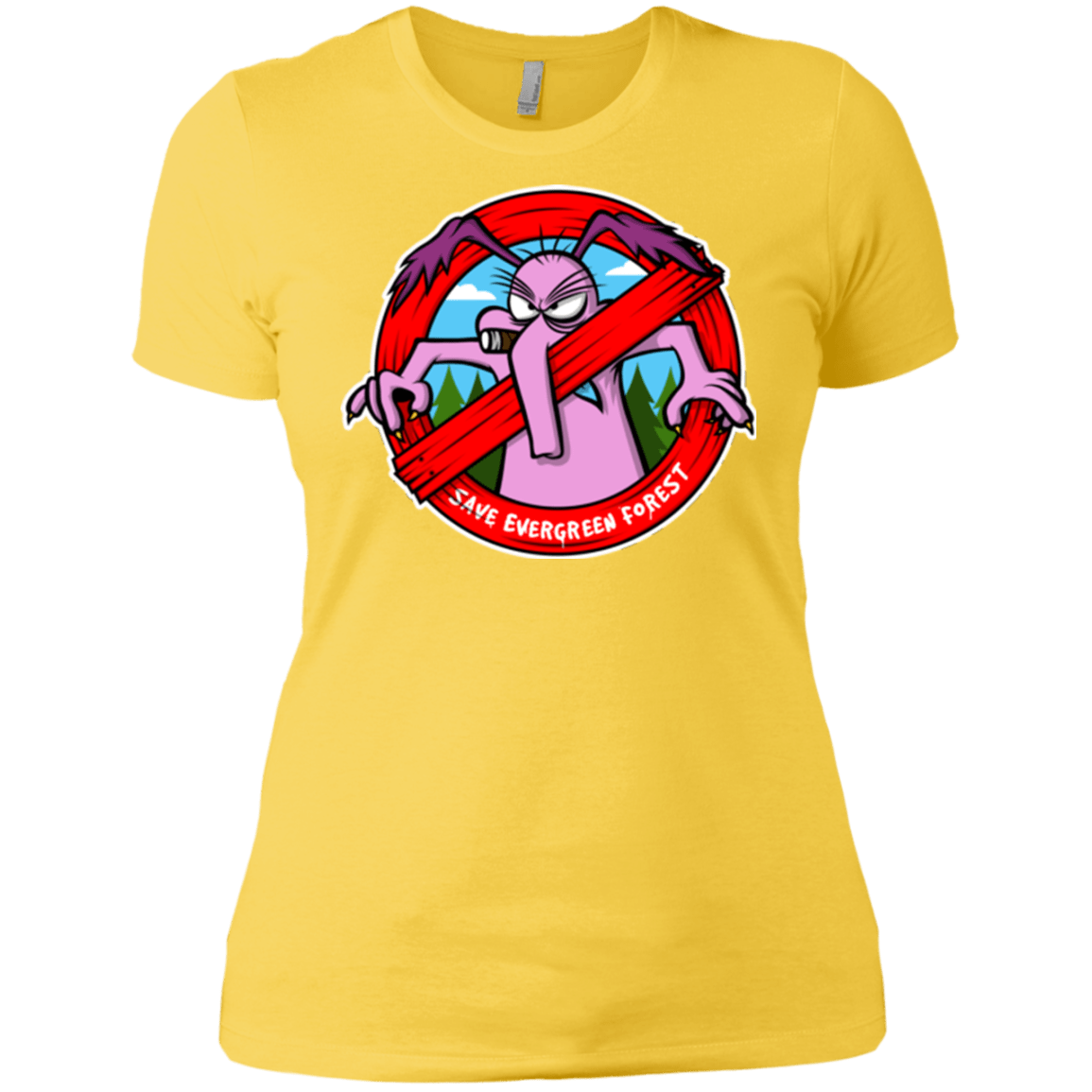 T-Shirts Vibrant Yellow / X-Small Save The Forest Women's Premium T-Shirt
