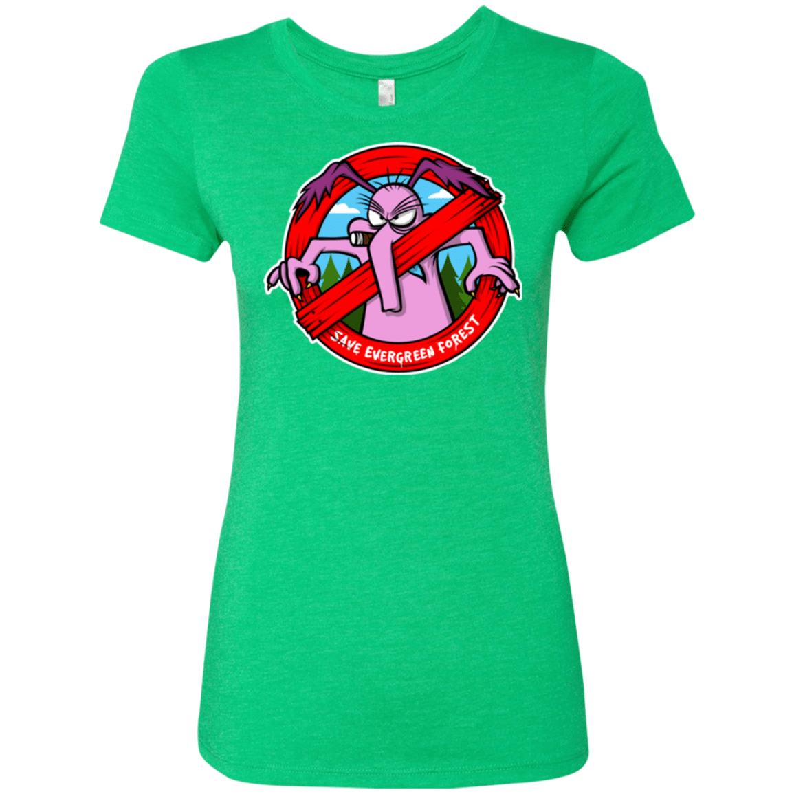 T-Shirts Envy / Small Save The Forest Women's Triblend T-Shirt