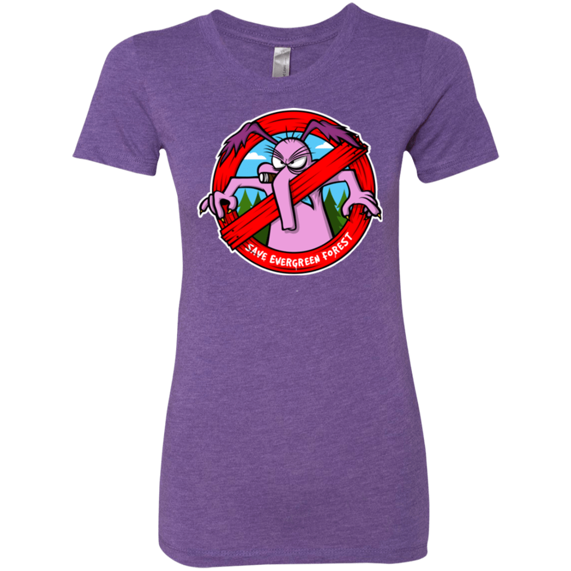 T-Shirts Purple Rush / Small Save The Forest Women's Triblend T-Shirt