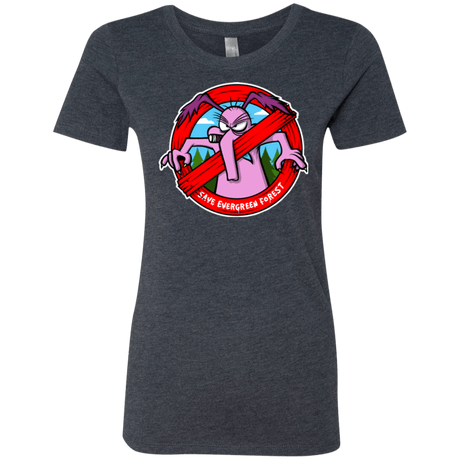 T-Shirts Vintage Navy / Small Save The Forest Women's Triblend T-Shirt