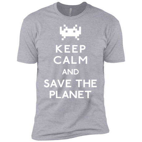 T-Shirts Heather Grey / YXS Save the planet Boys Premium T-Shirt