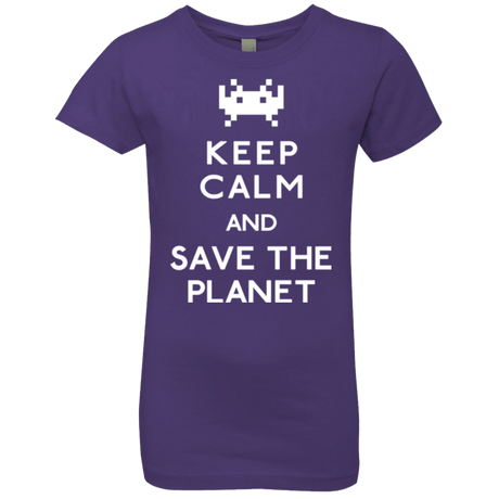 T-Shirts Purple Rush / YXS Save the planet Girls Premium T-Shirt