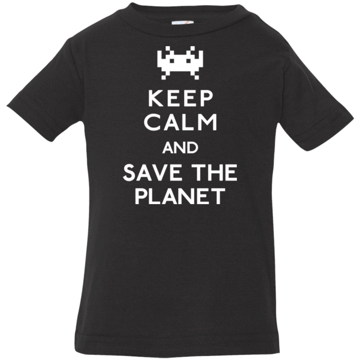 T-Shirts Black / 6 Months Save the planet Infant Premium T-Shirt