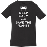 T-Shirts Black / 6 Months Save the planet Infant Premium T-Shirt
