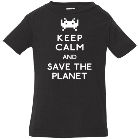 T-Shirts Black / 6 Months Save the planet Infant Premium T-Shirt