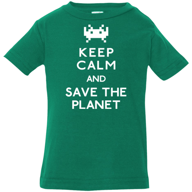 T-Shirts Kelly / 6 Months Save the planet Infant Premium T-Shirt
