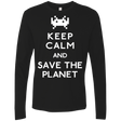 T-Shirts Black / Small Save the planet Men's Premium Long Sleeve