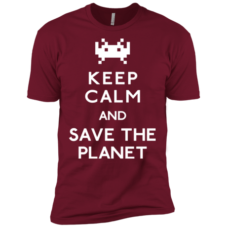 T-Shirts Cardinal / X-Small Save the planet Men's Premium T-Shirt