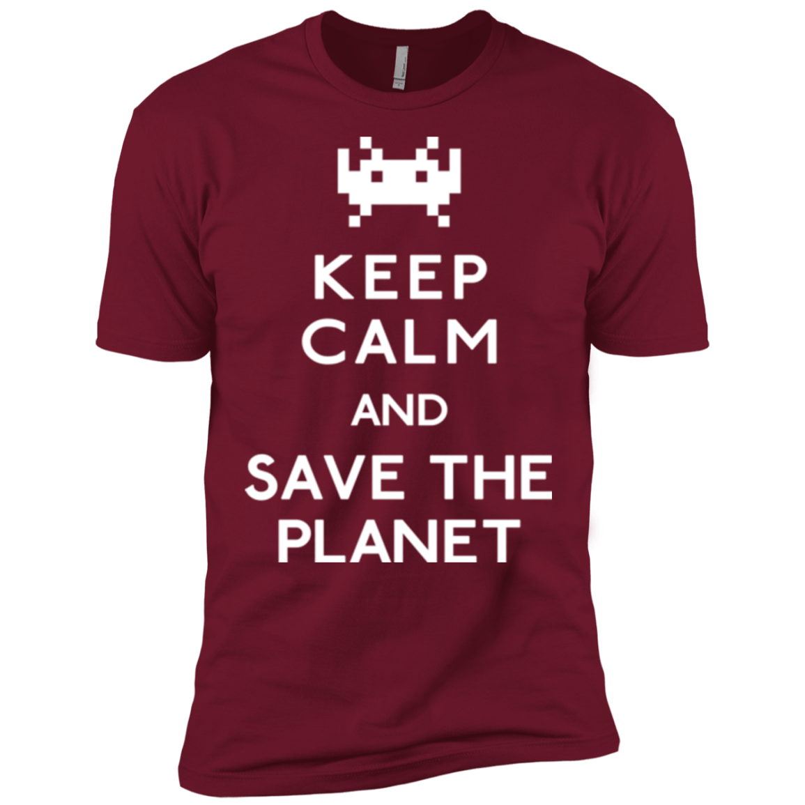 T-Shirts Cardinal / X-Small Save the planet Men's Premium T-Shirt