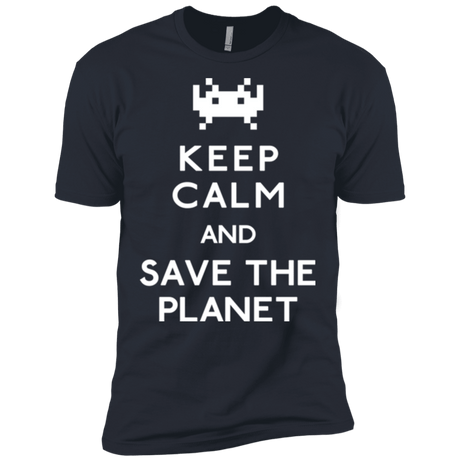 T-Shirts Indigo / X-Small Save the planet Men's Premium T-Shirt