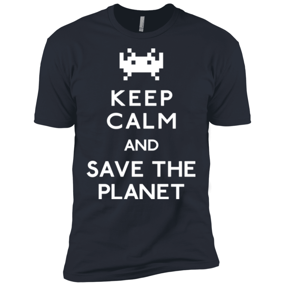 T-Shirts Indigo / X-Small Save the planet Men's Premium T-Shirt