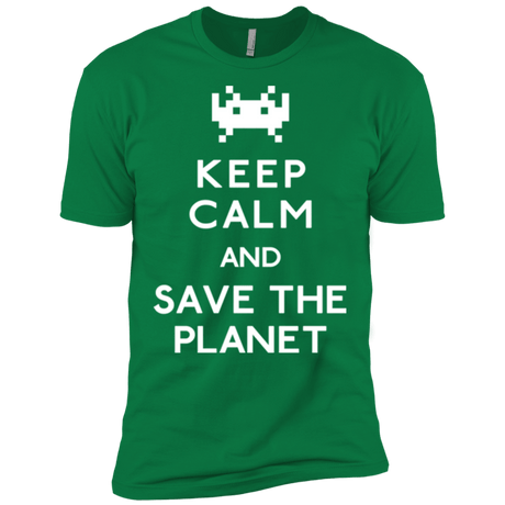 T-Shirts Kelly Green / X-Small Save the planet Men's Premium T-Shirt