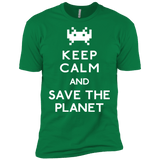T-Shirts Kelly Green / X-Small Save the planet Men's Premium T-Shirt