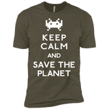T-Shirts Military Green / X-Small Save the planet Men's Premium T-Shirt