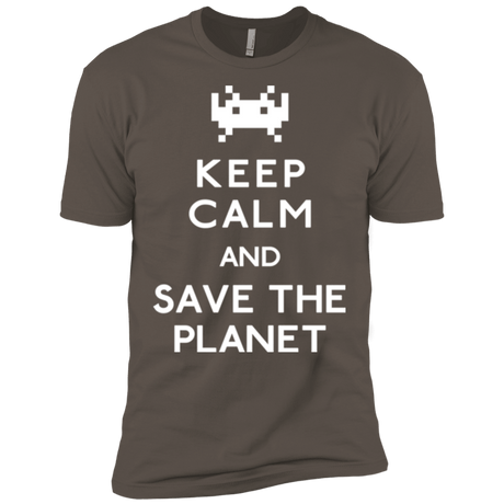T-Shirts Warm Grey / X-Small Save the planet Men's Premium T-Shirt