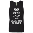 T-Shirts Black / Small Save the planet Men's Premium Tank Top