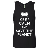 T-Shirts Black / Small Save the planet Men's Premium Tank Top