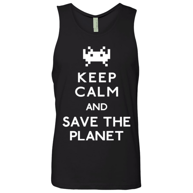 T-Shirts Black / Small Save the planet Men's Premium Tank Top
