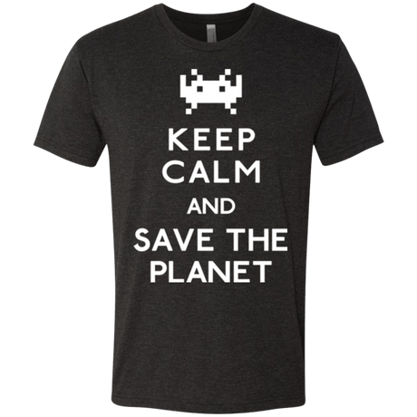 T-Shirts Vintage Black / Small Save the planet Men's Triblend T-Shirt