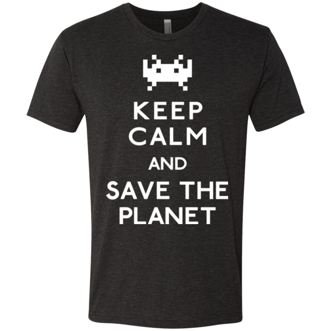 T-Shirts Vintage Black / Small Save the planet Men's Triblend T-Shirt