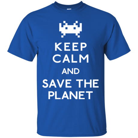 T-Shirts Royal / Small Save the planet T-Shirt