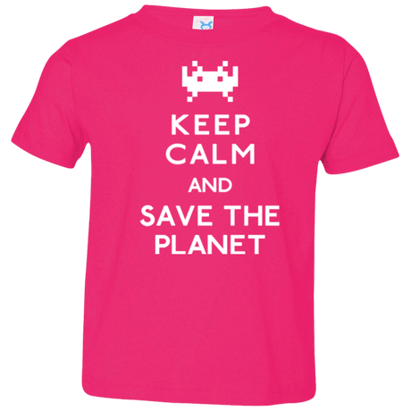 T-Shirts Hot Pink / 2T Save the planet Toddler Premium T-Shirt