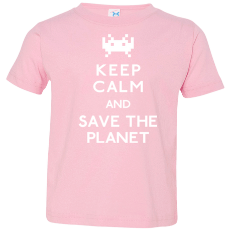 T-Shirts Pink / 2T Save the planet Toddler Premium T-Shirt
