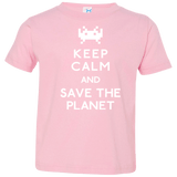 T-Shirts Pink / 2T Save the planet Toddler Premium T-Shirt