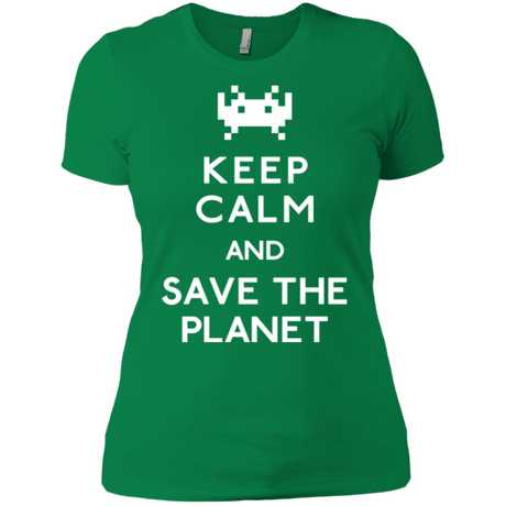 T-Shirts Kelly Green / X-Small Save the planet Women's Premium T-Shirt