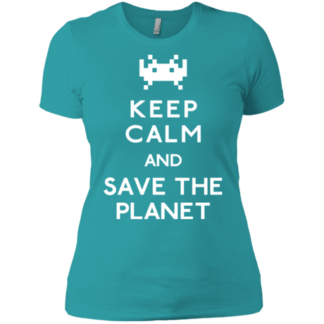 T-Shirts Tahiti Blue / X-Small Save the planet Women's Premium T-Shirt