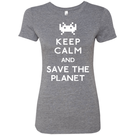 T-Shirts Premium Heather / Small Save the planet Women's Triblend T-Shirt