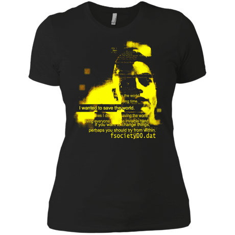 T-Shirts Black / X-Small Save the World Women's Premium T-Shirt