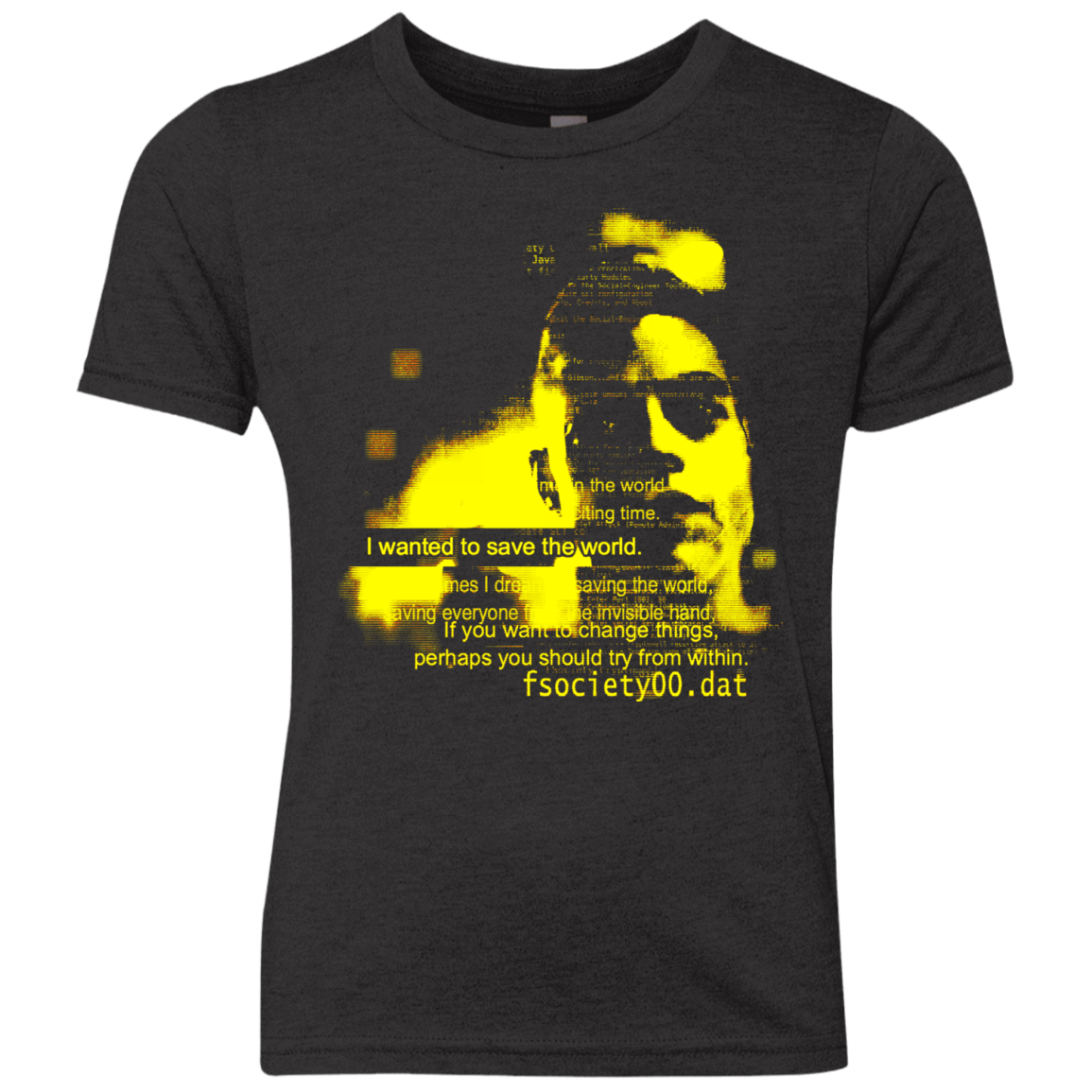 T-Shirts Vintage Black / YXS Save the World Youth Triblend T-Shirt