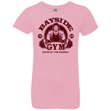 T-Shirts Light Pink / YXS SAVED BY THE BARBELL Girls Premium T-Shirt