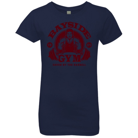 T-Shirts Midnight Navy / YXS SAVED BY THE BARBELL Girls Premium T-Shirt