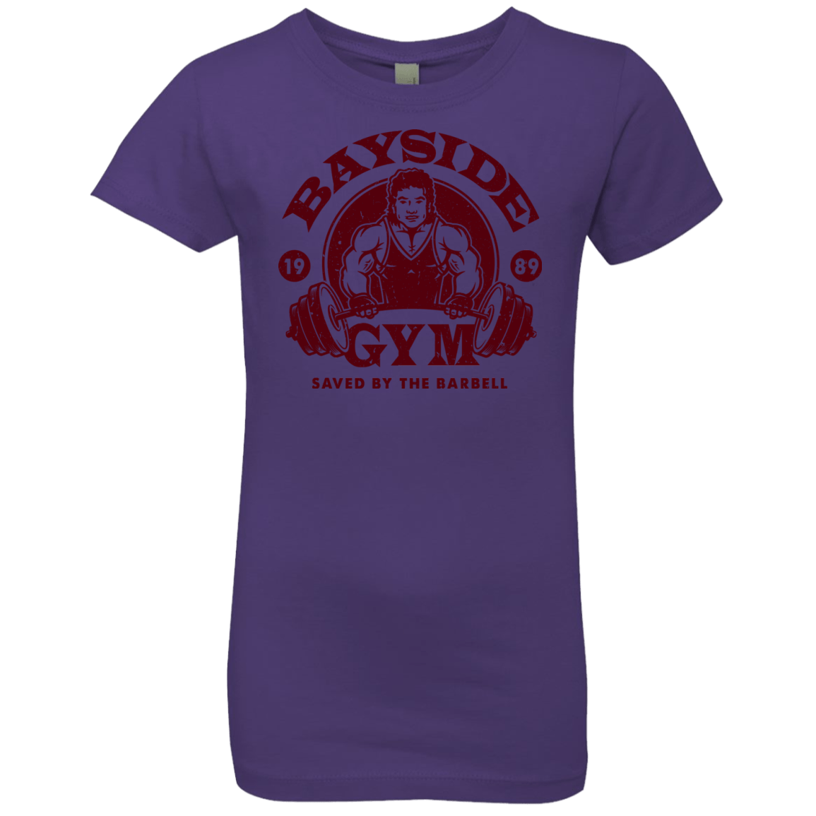 T-Shirts Purple Rush / YXS SAVED BY THE BARBELL Girls Premium T-Shirt