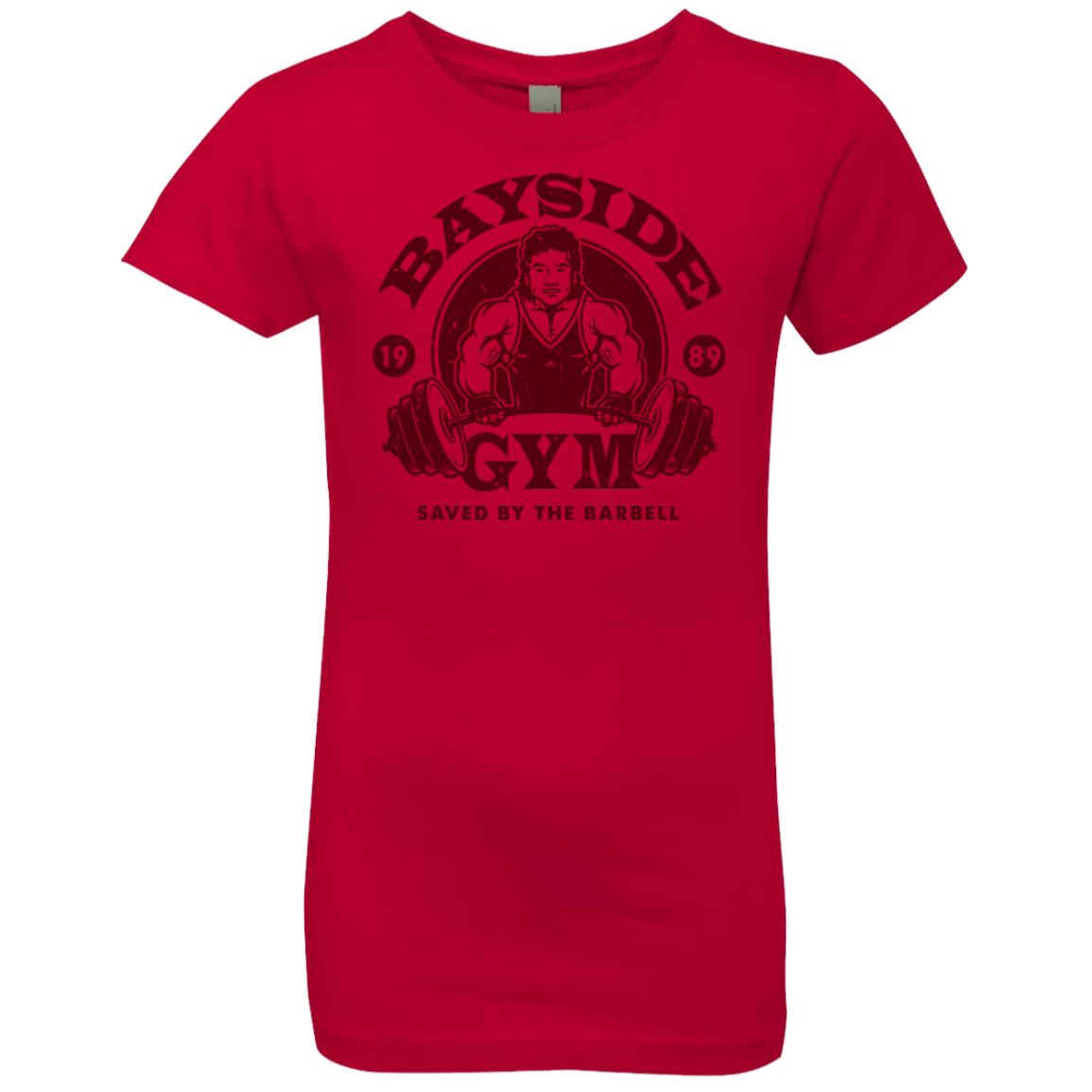 T-Shirts Red / YXS SAVED BY THE BARBELL Girls Premium T-Shirt
