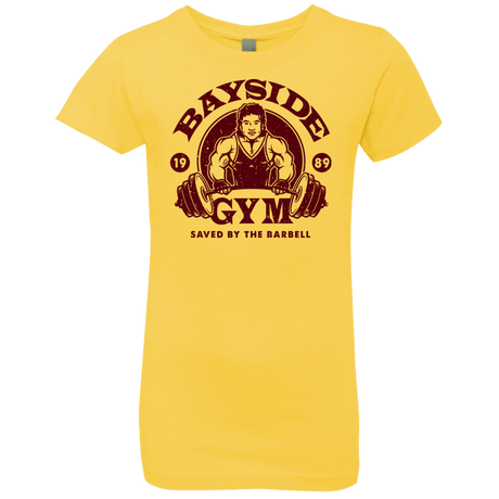 T-Shirts Vibrant Yellow / YXS SAVED BY THE BARBELL Girls Premium T-Shirt