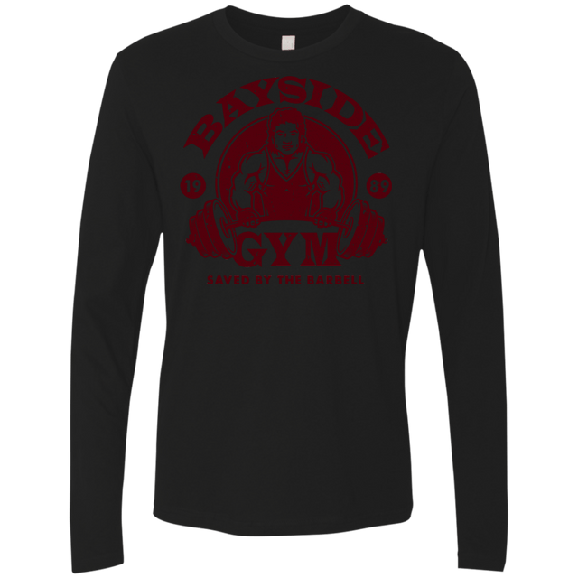 T-Shirts Black / Small SAVED BY THE BARBELL Men's Premium Long Sleeve