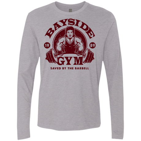 T-Shirts Heather Grey / Small SAVED BY THE BARBELL Men's Premium Long Sleeve